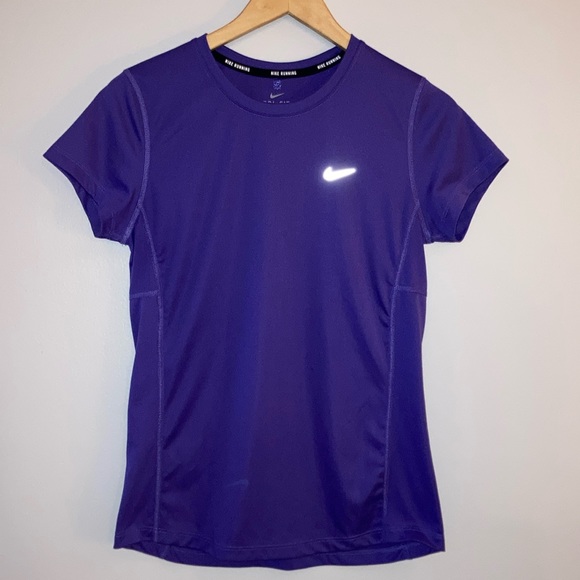 Nike Tops - Nike Womens Purple Dri-Fit Tee Size Medium